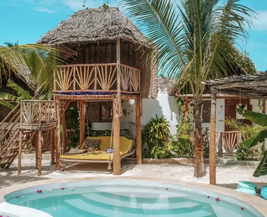 Boutique hotel in Zanzibar, Tanzania.